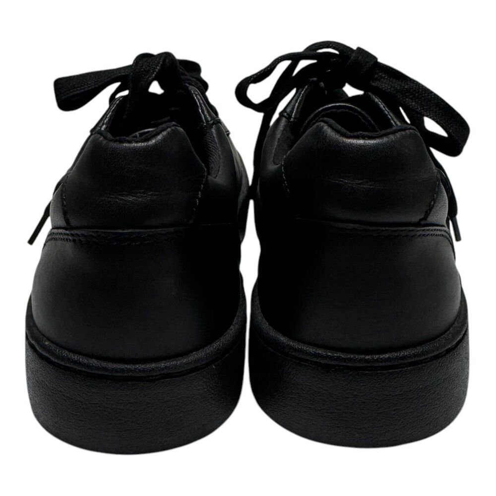 Vionic MABLE Pro Slip Resistant Leather Sneaker- Black Size 6.5 With Vio Grip - Picture 6 of 10